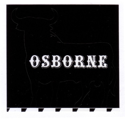 Osborne stier aufkleber - osborne,