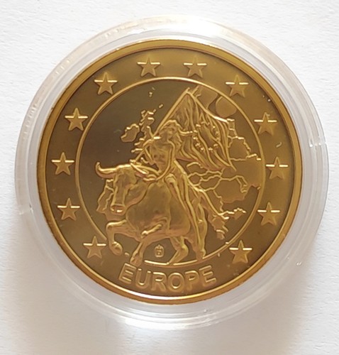 Stempelglanz europa medaille - stempelglanz,