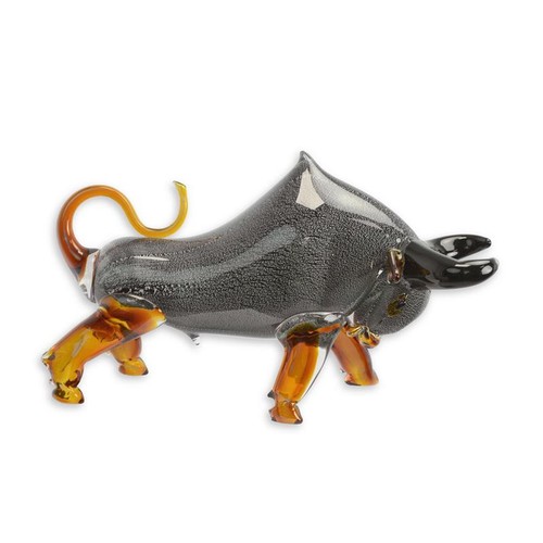 Glasfigur stier - stier, im