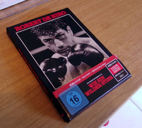 Wie ein wilder stier ultra - 4k,