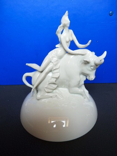 Porzellan figur europa - europa, auf