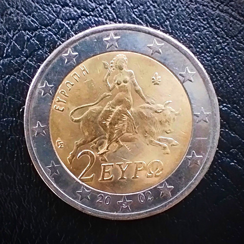 Griechenland euro kursmünze - griechenland,