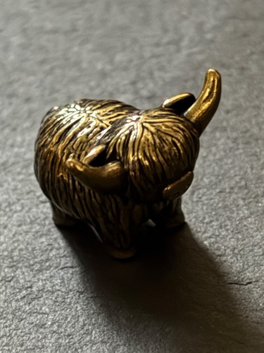 Mini highland rind figur - rind,