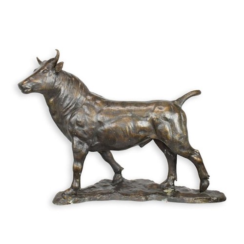 Bronzefigur stier länge 71 - stier,,