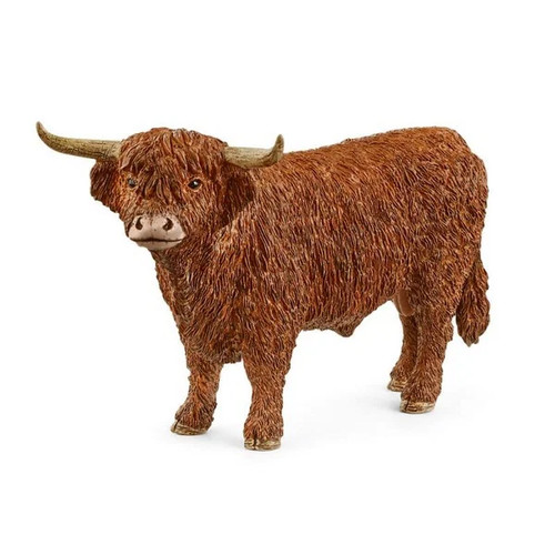 Schleich 13919 hochland - hochland, bulle