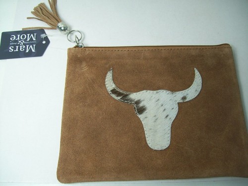 Etui leder stier schädel mars - etui,
